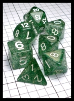 Dice : Dice - Dice Sets - Chinese Dice Green Sparkle - eBay Nov 2015